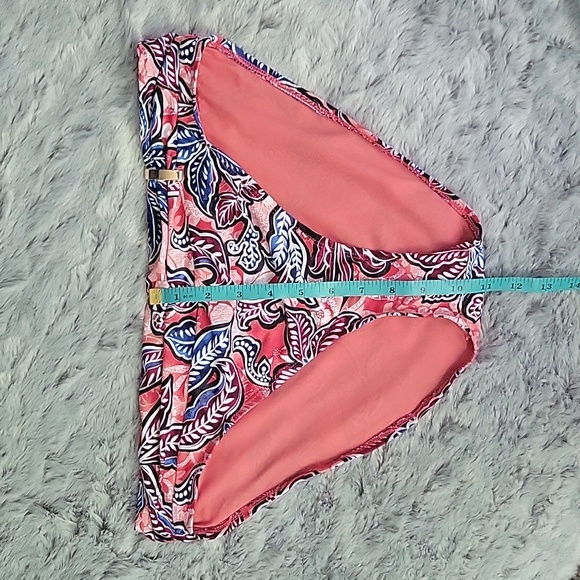 Tommy Bahama Red/Blue Floral Bikini Bottom, Women's Size Extra Large, NWT! - Picture 3 of 9